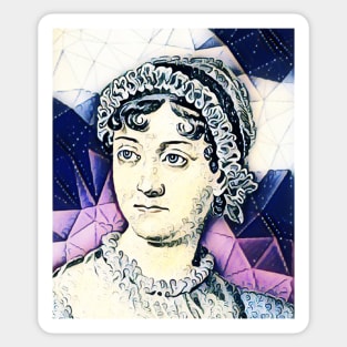 Jane Austen Portrait | Jane Austen Artwork 14 Sticker